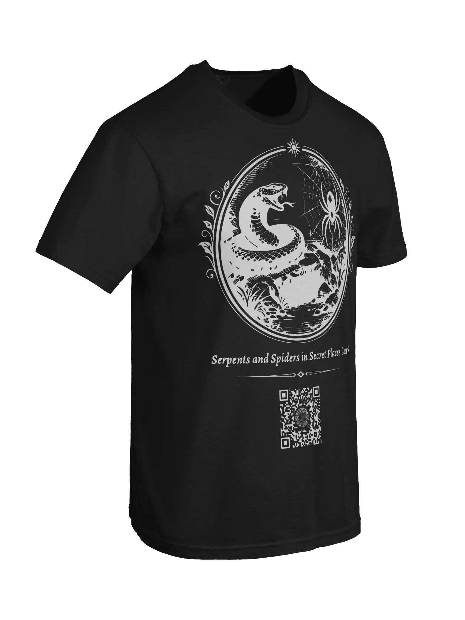 Lurking Dangers (White on Black/Color) product image (8)