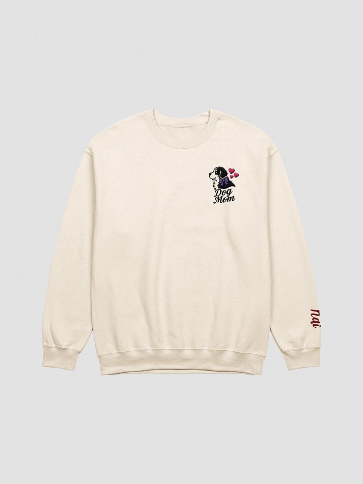 DOG MOM / SWEATSHIRT WITH PERSONALIZED NAME / EMBROIDERED product image (2)