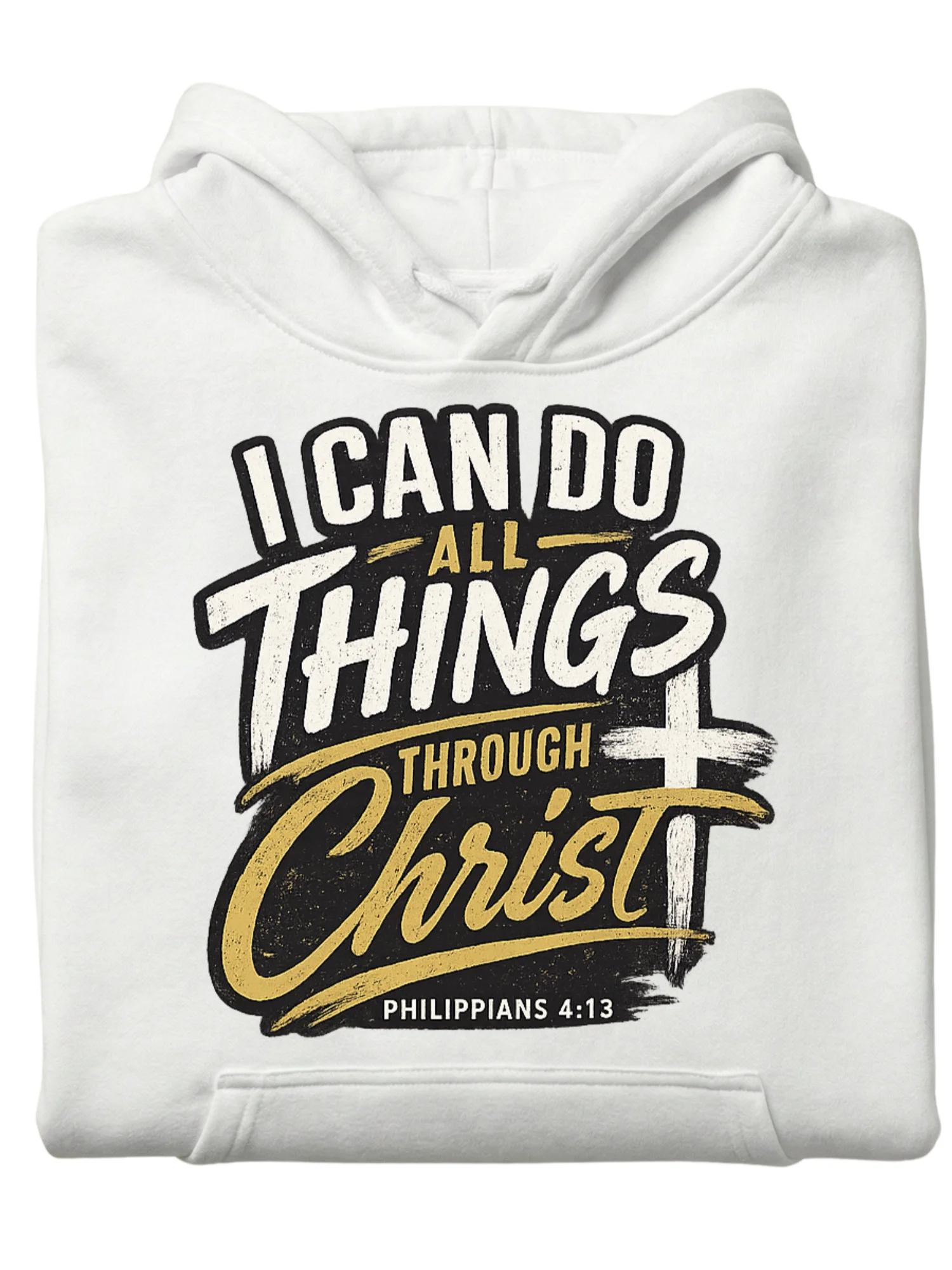 I Can Do All Things Through Christ Hoodie | Philippians 4:13 | Kingdom Life Co. product image (1)