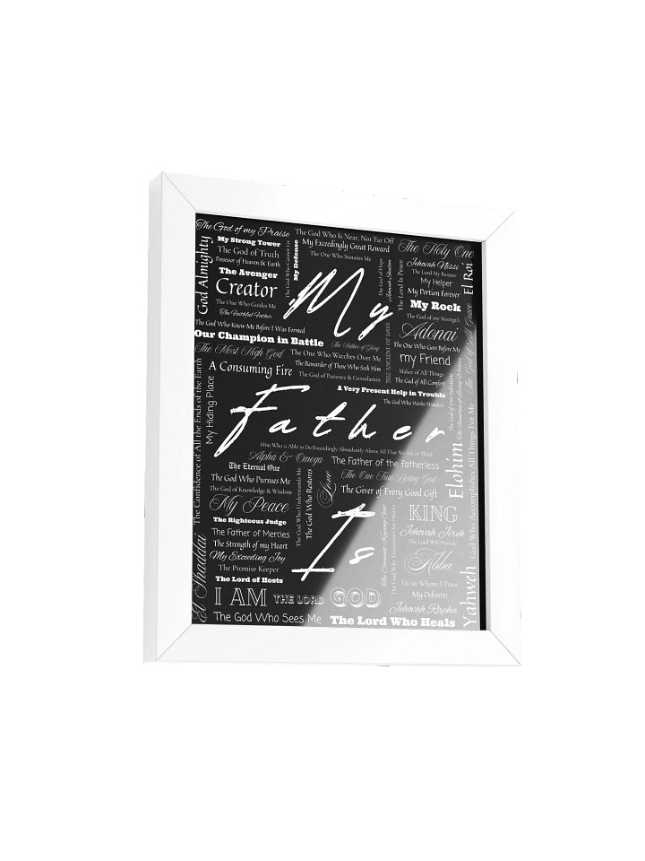 My Father Is Framed Wall Art Piece product image (2)