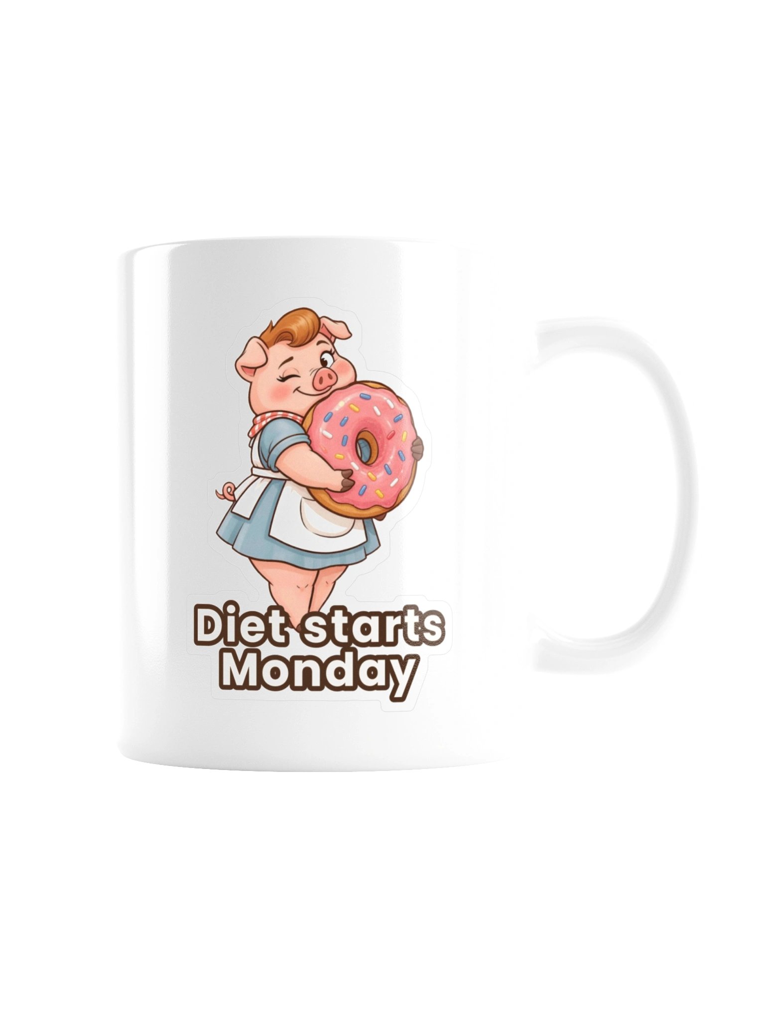 Dottie Mug – "Diet starts Monday" product image (9)