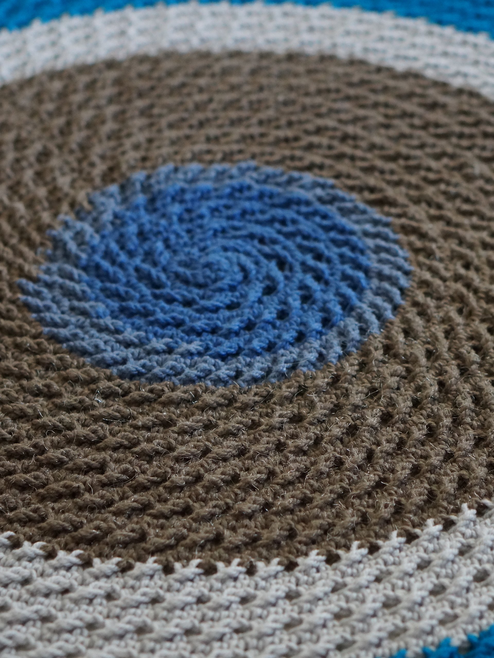 Cross stitch round blanket pdf pattern product image (3)