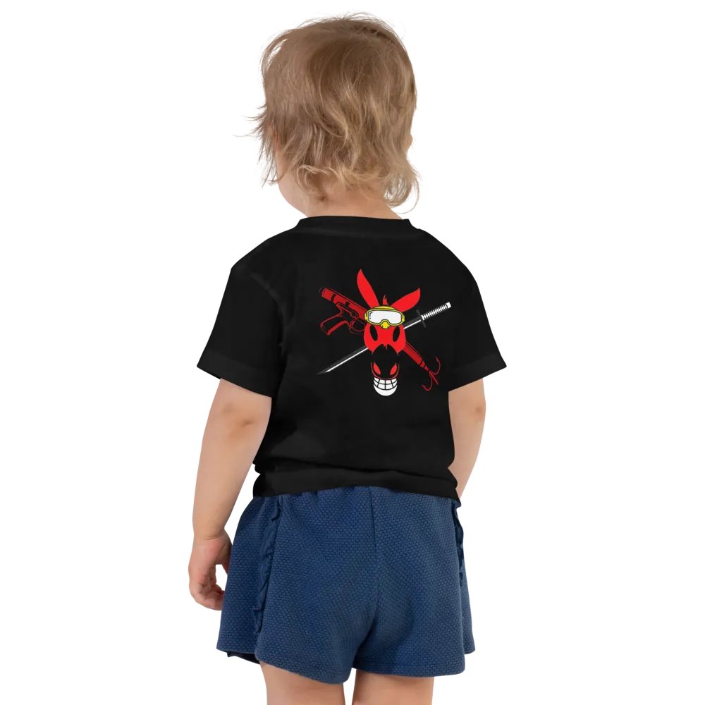 Creanak Toddler T's w/ Redass Jolly Roger product image (1)