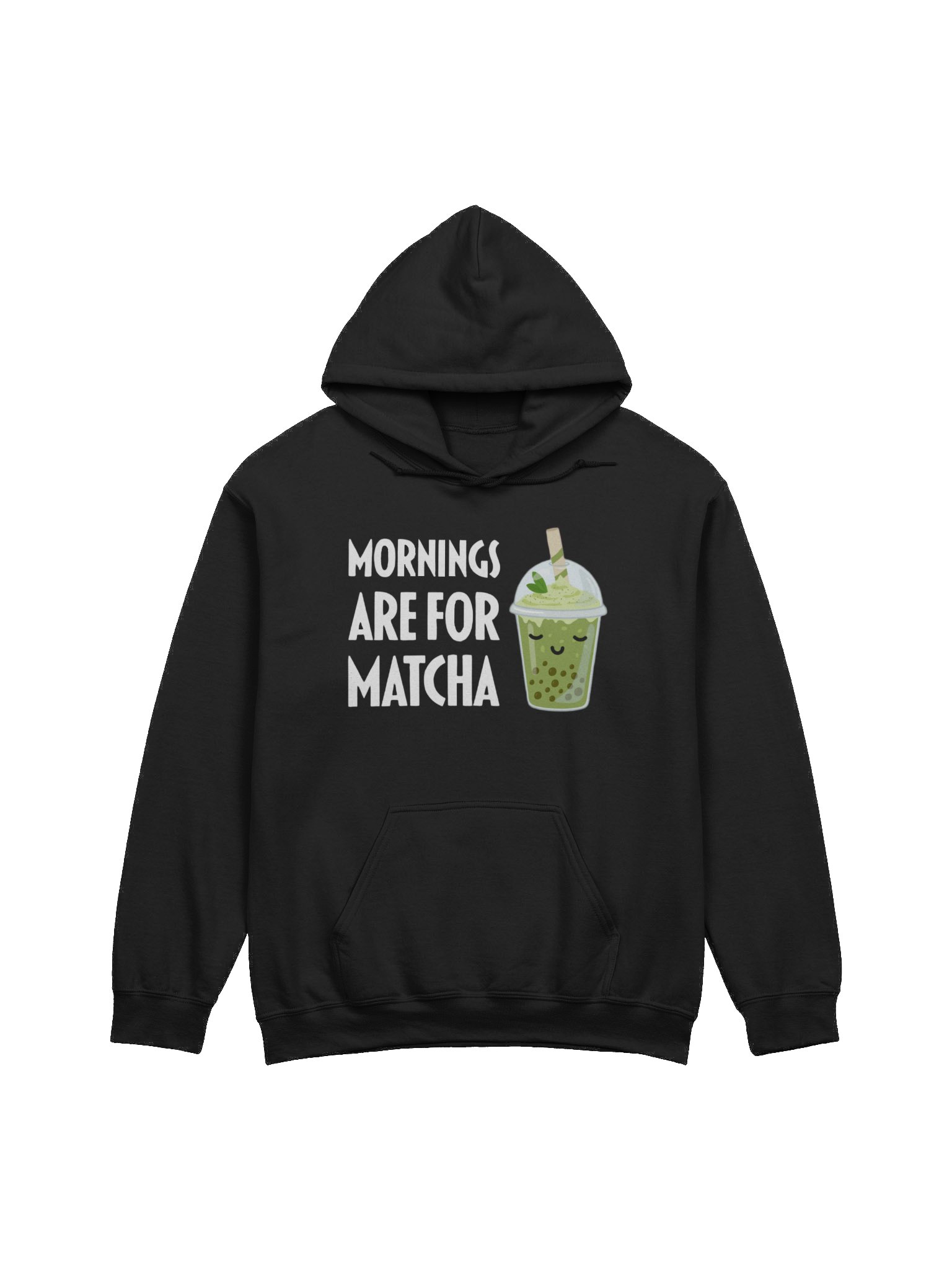 Matcha Bubble Tea Bliss Hoodie product image (1)