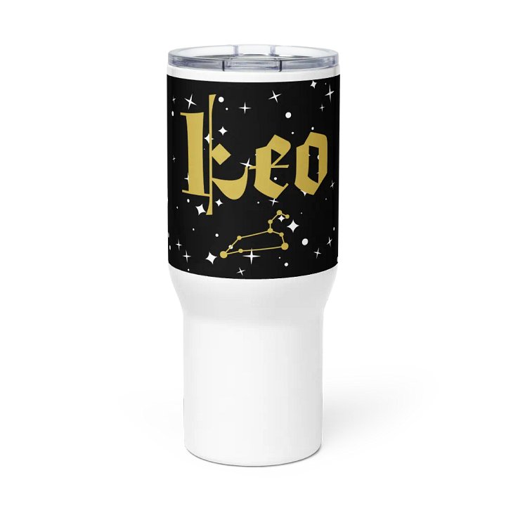 Zodiac Leo Starry Travel Mug product image (3)