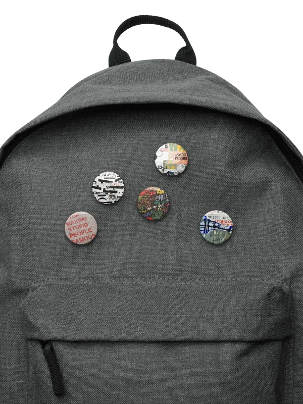 Tomorrow Is Back Pin Button Set product image (8)