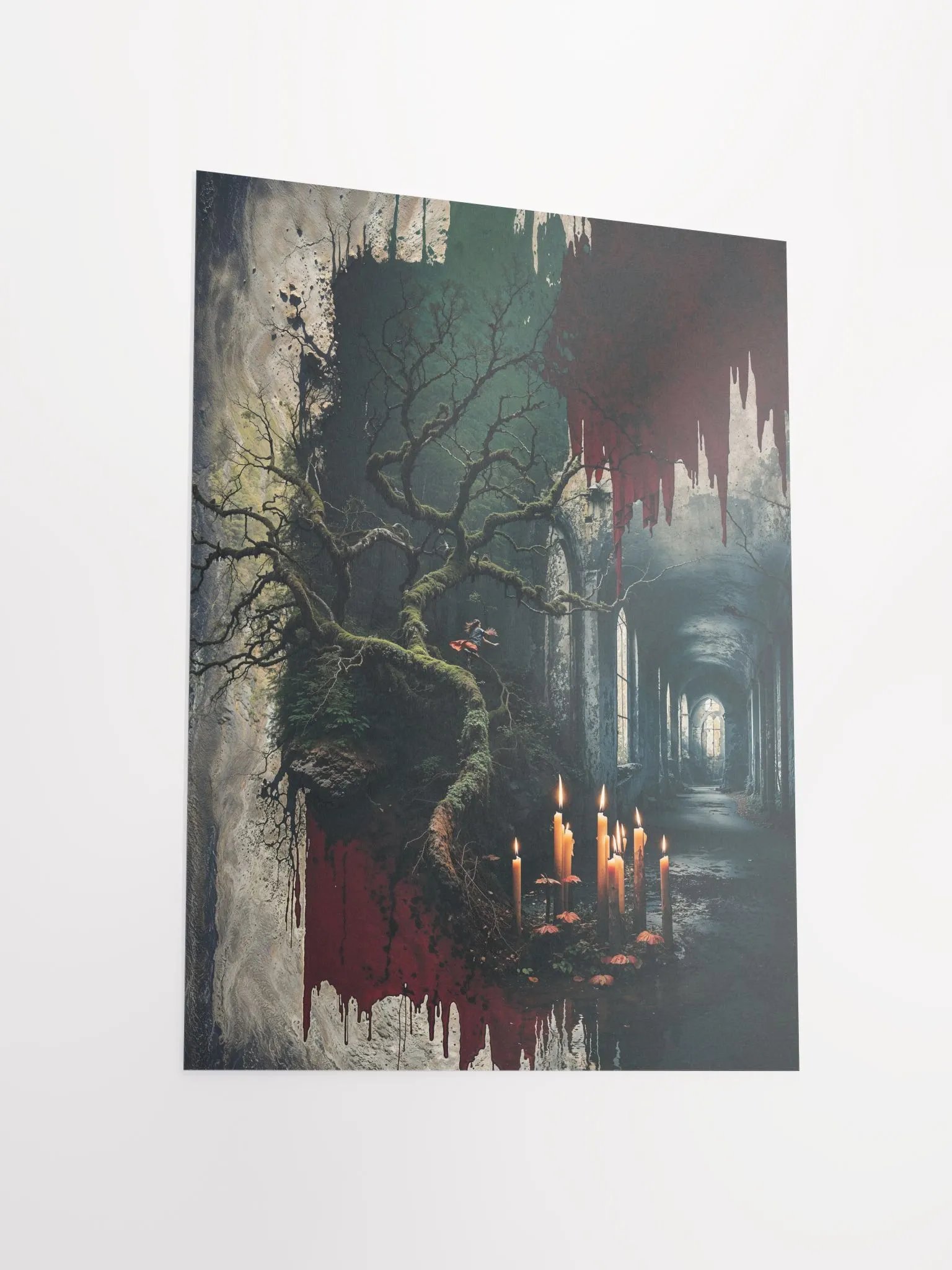 Gothic Corridor Matte Poster product image (5)