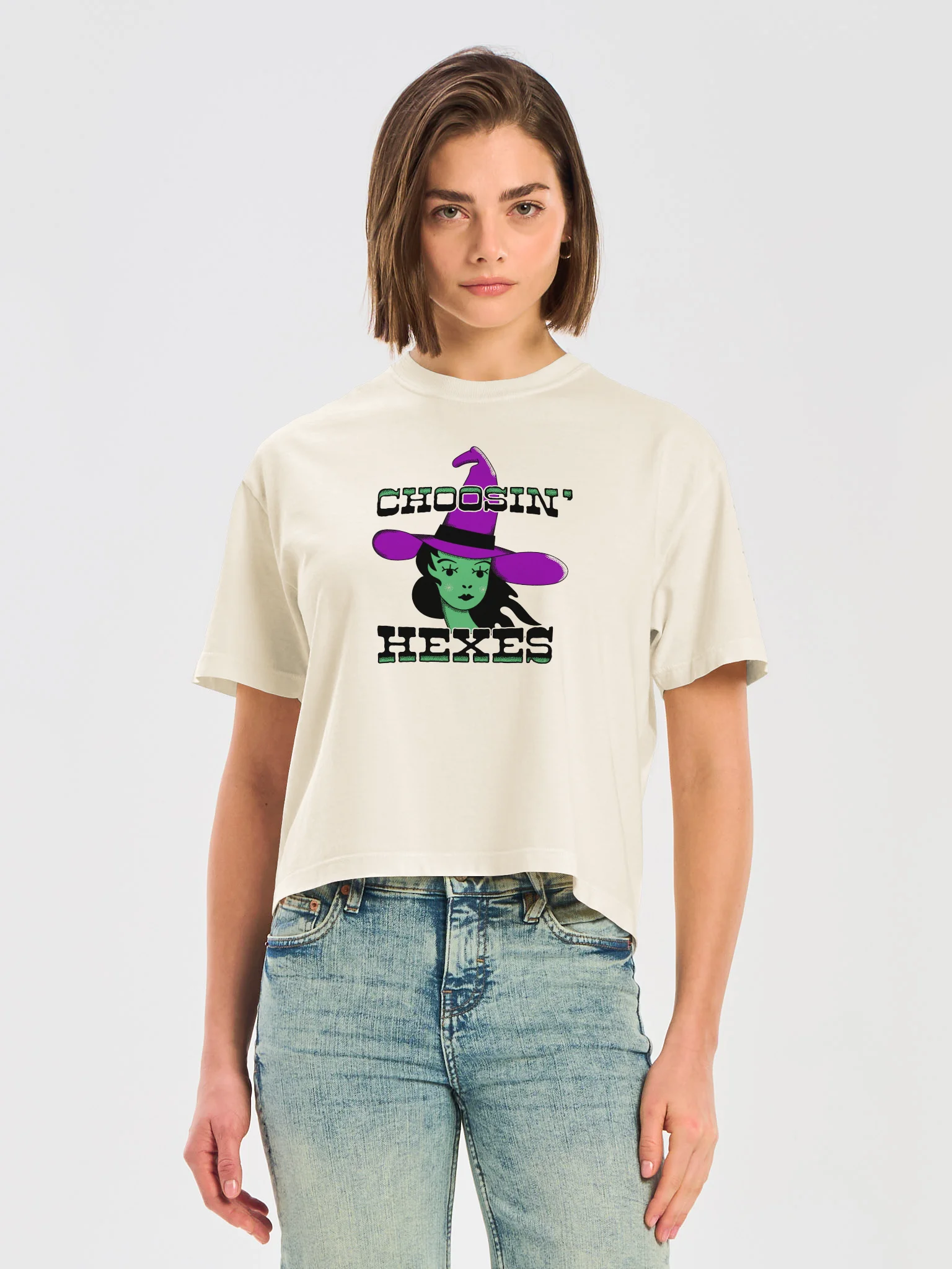 Choosin' Hexes Women's Boxy Tee product image (15)