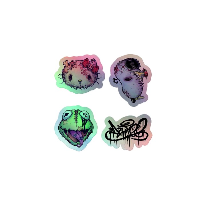 Childhood Ruined holo-sticker pack product image (1)