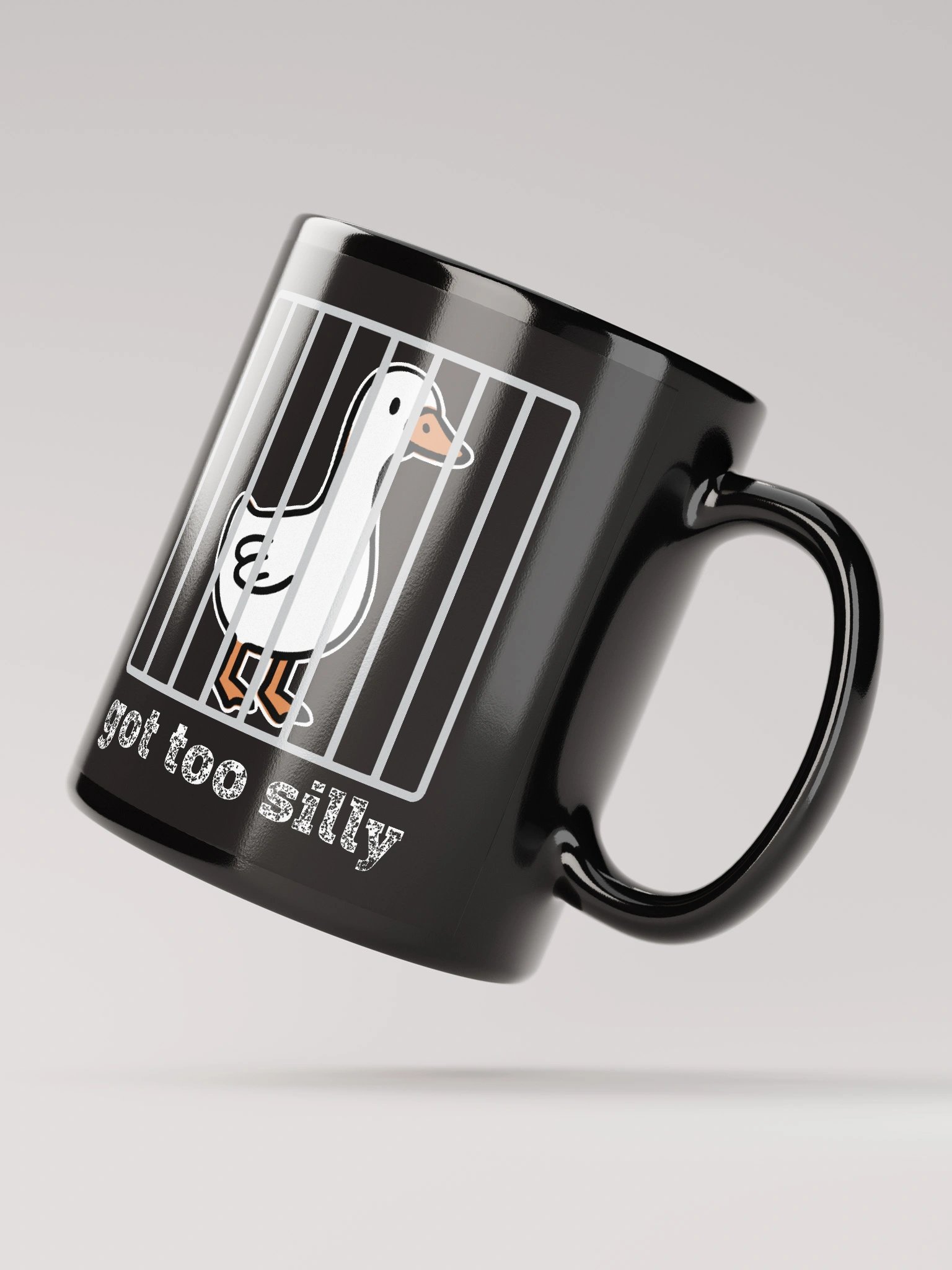 Got Too Silly Goose Classic Black Coffee Mug 1B1 product image (7)