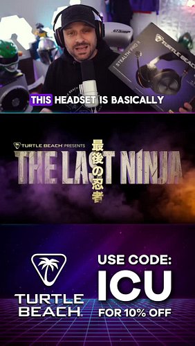 The @turtlebeach Stealth Pro II vs The Last Ninja 🎧🥷

This headset is going to be something special.

Available to buy from t...