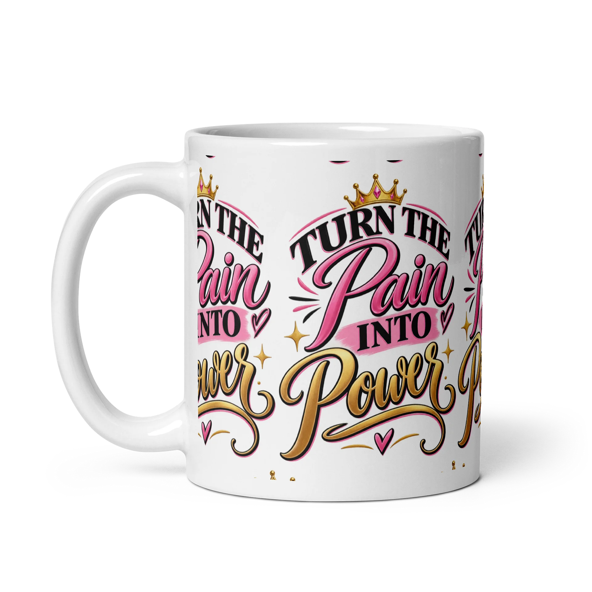 Turn the Pain Into Power Mug product image (3)