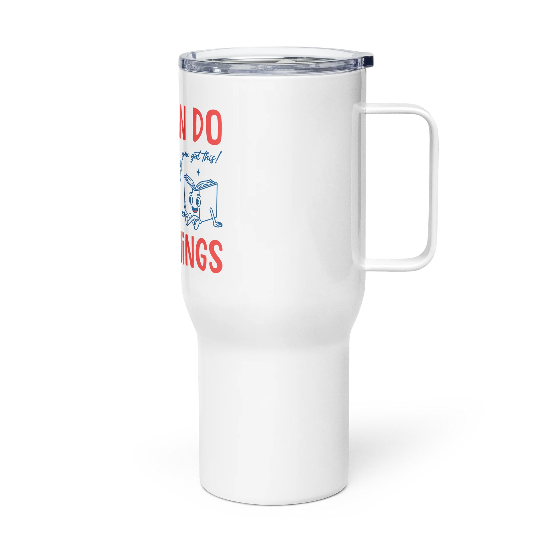 English Teacher Tumbler You Can Do Hard Things Travel Mug product image (3)