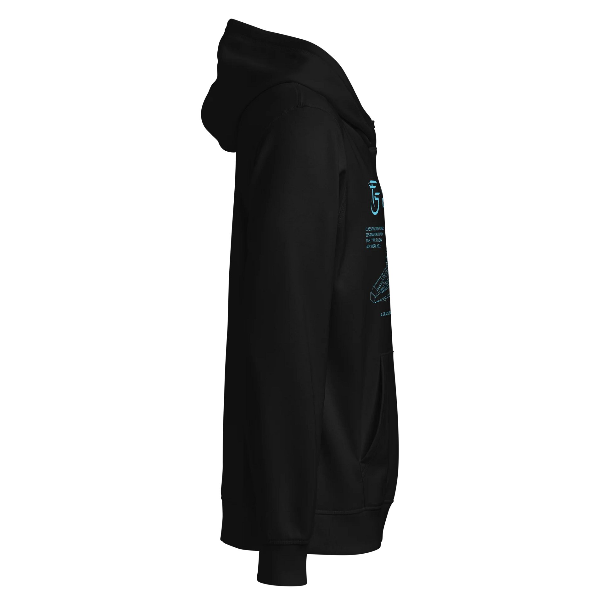 Dark Project Unisex Organic Hoodie product image (4)