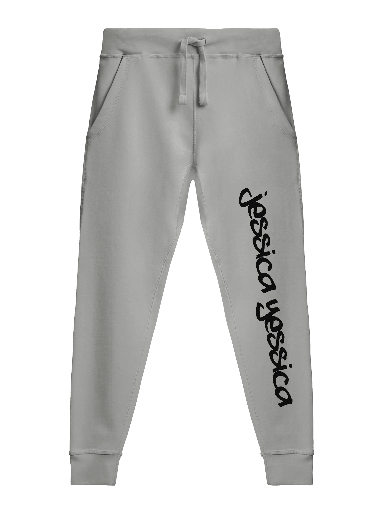 THAT'S MY NAME - BLACK TEXT JOGGERS product image (1)