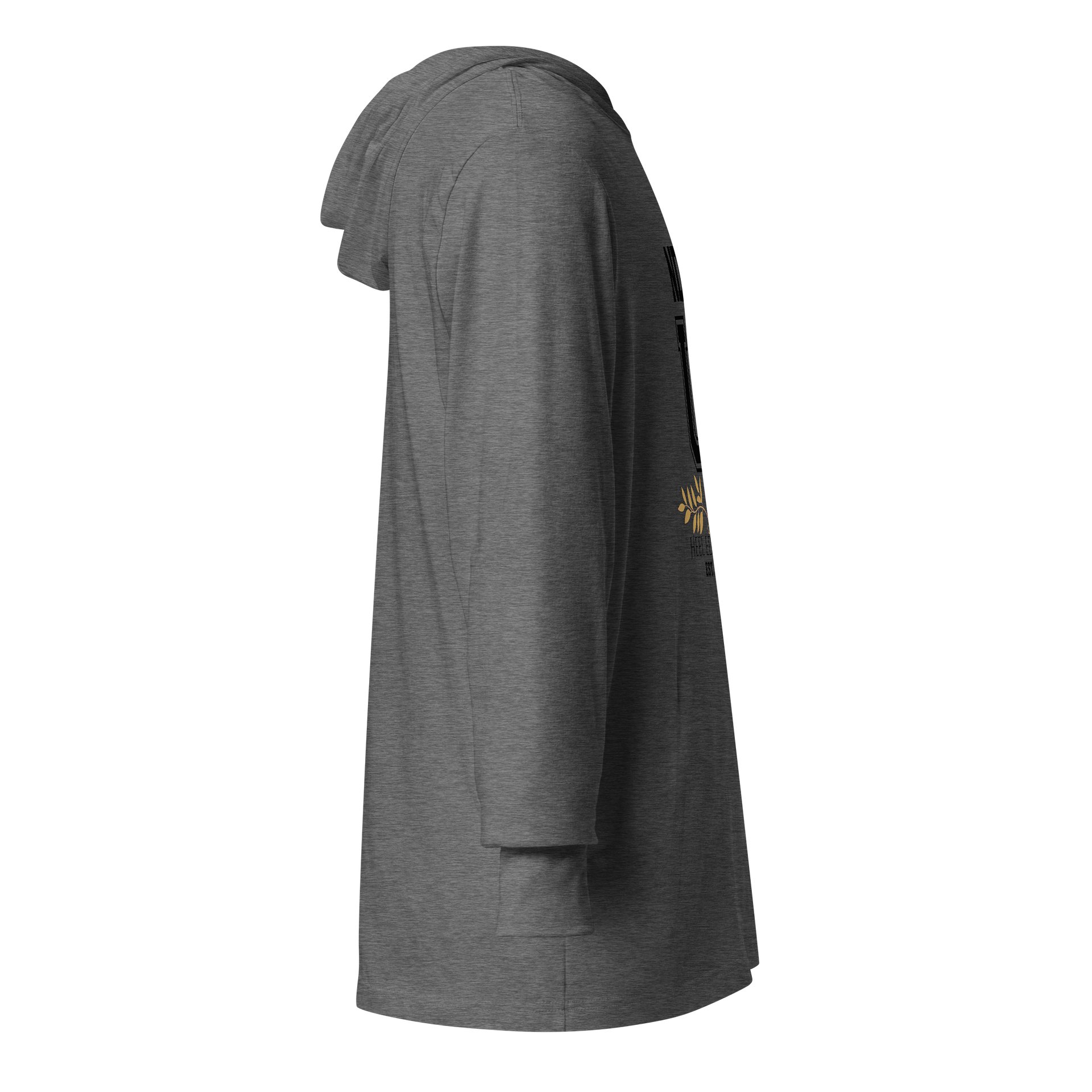 NDS University Heel Educated Hooded Long Sleeve Tee (Center Print) product image (5)