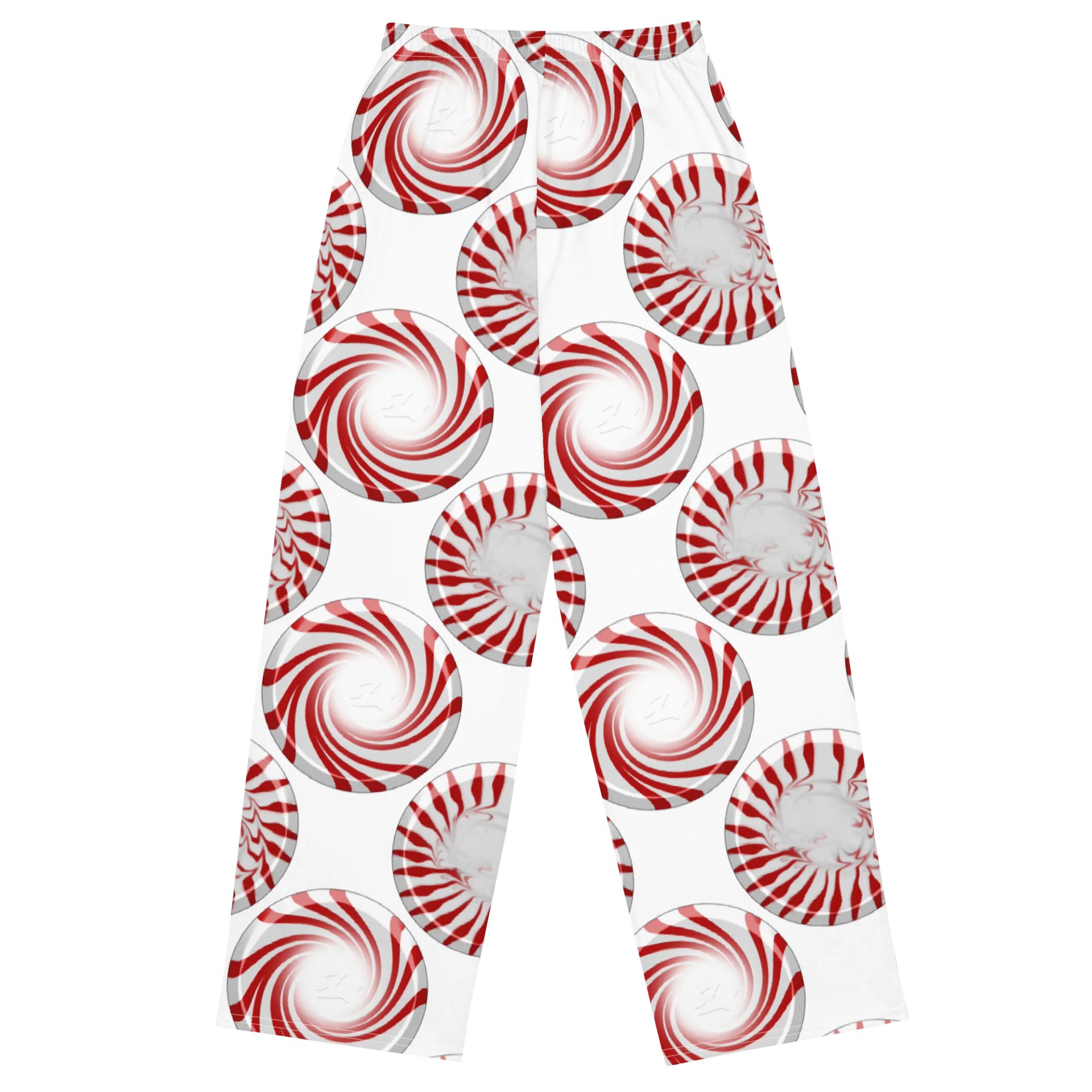 Peppermint Candy Pattern Wide Leg Pants product image (2)