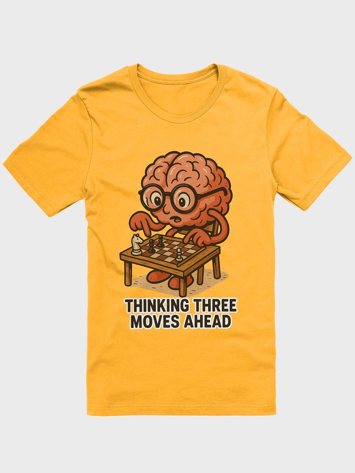 Thinking 3 Moves Ahead + Strategy is Power Tee product image (121)