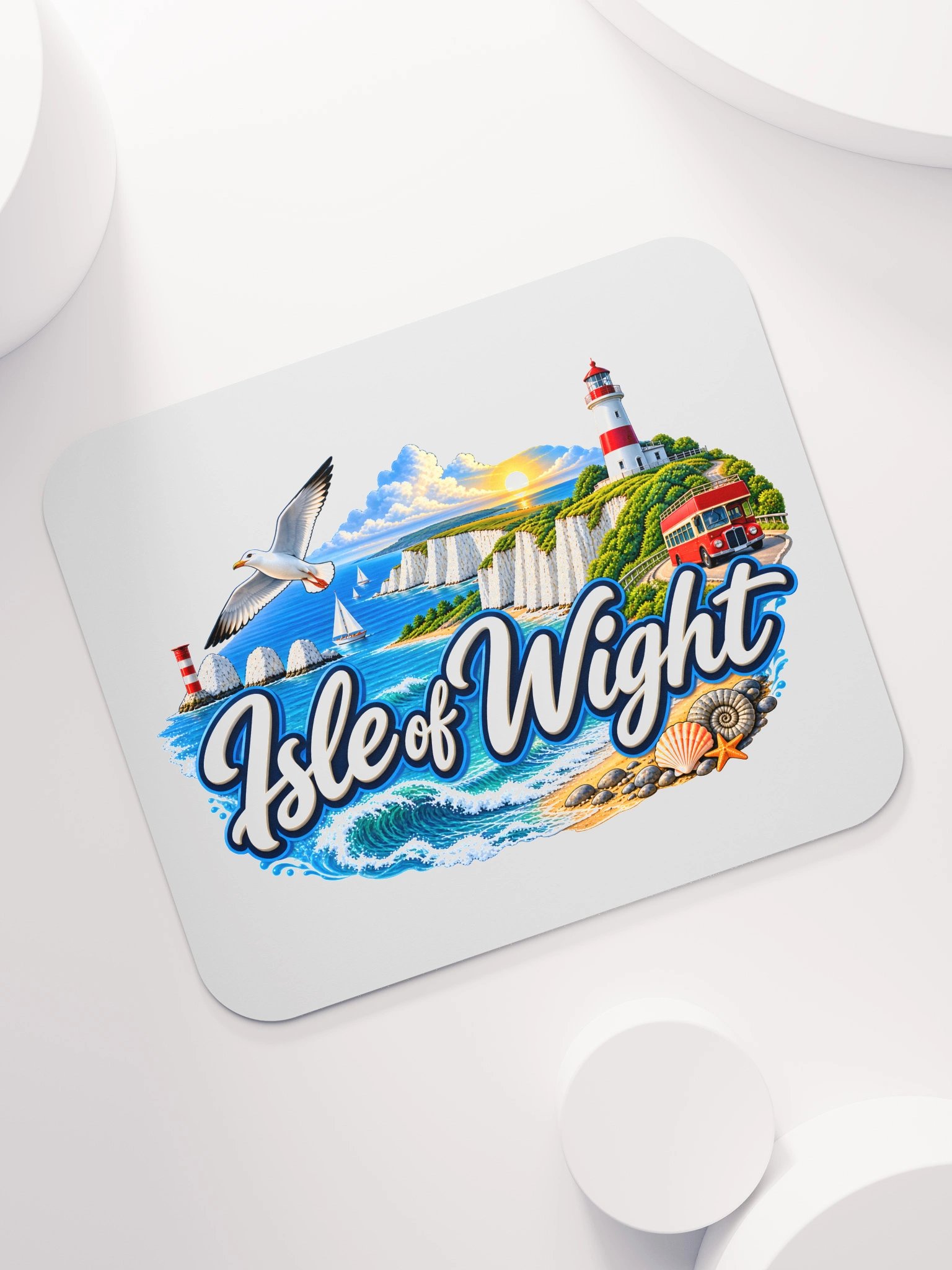 Isle of Wight Scenic Coastal Mouse Mat product image (7)