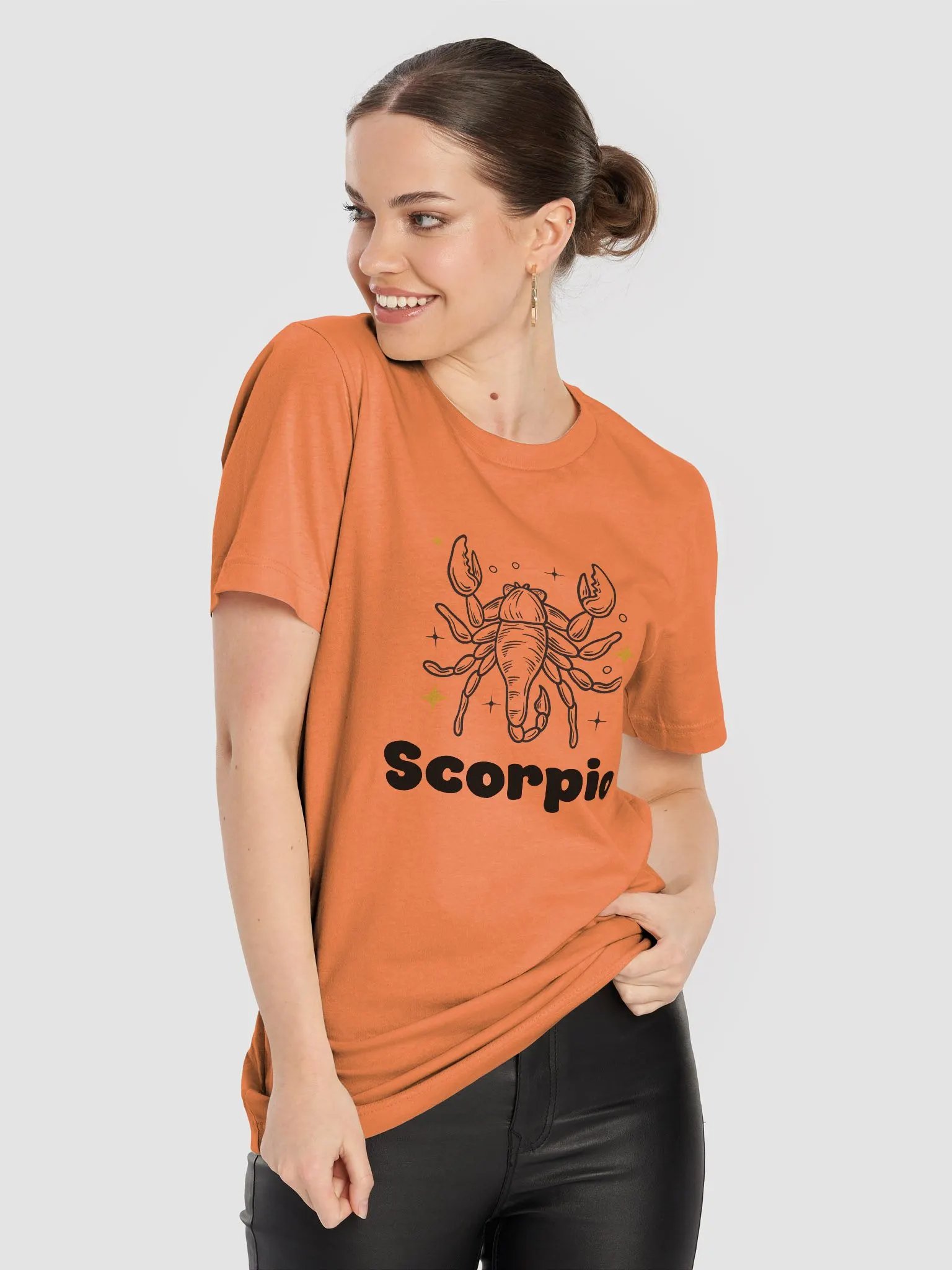 Scorpio Scorpion T-shirt - Black Writing product image (5)