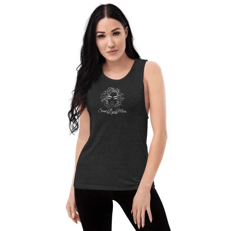 saucy little minx black tank top product image (1)