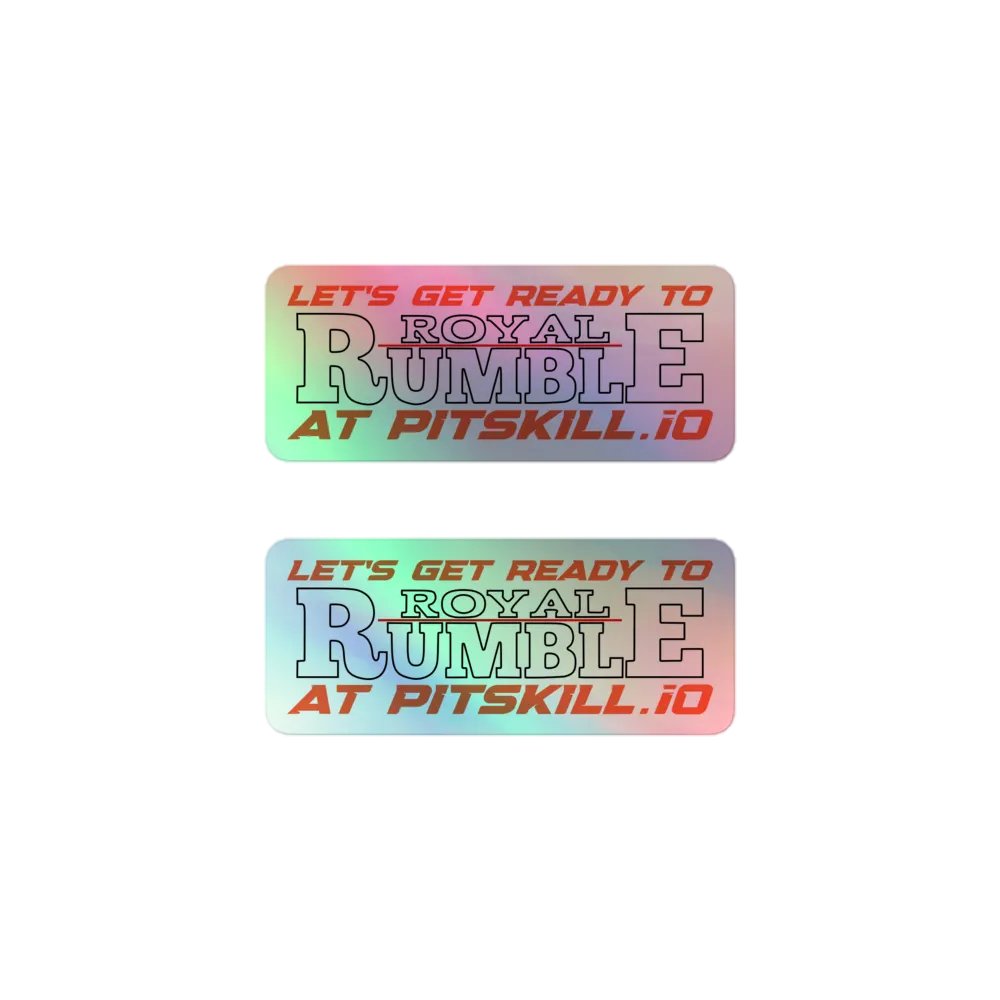 Let's Royal Rumble Sticker Pack product image (1)