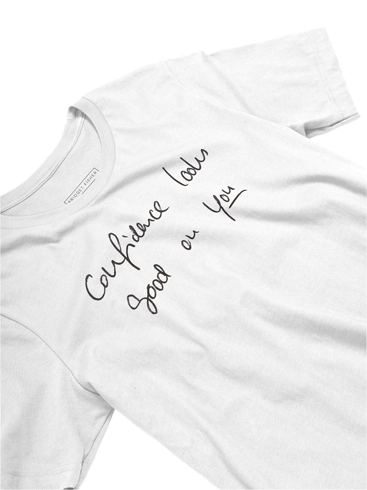 White Women's Cotton T-Shirt Front Print product image (2)