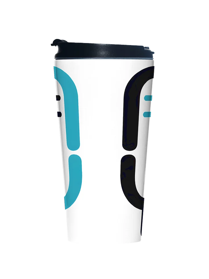 FunnyNFarbsy Microphone Logo Stainless Steel Travel Mug product image (1)