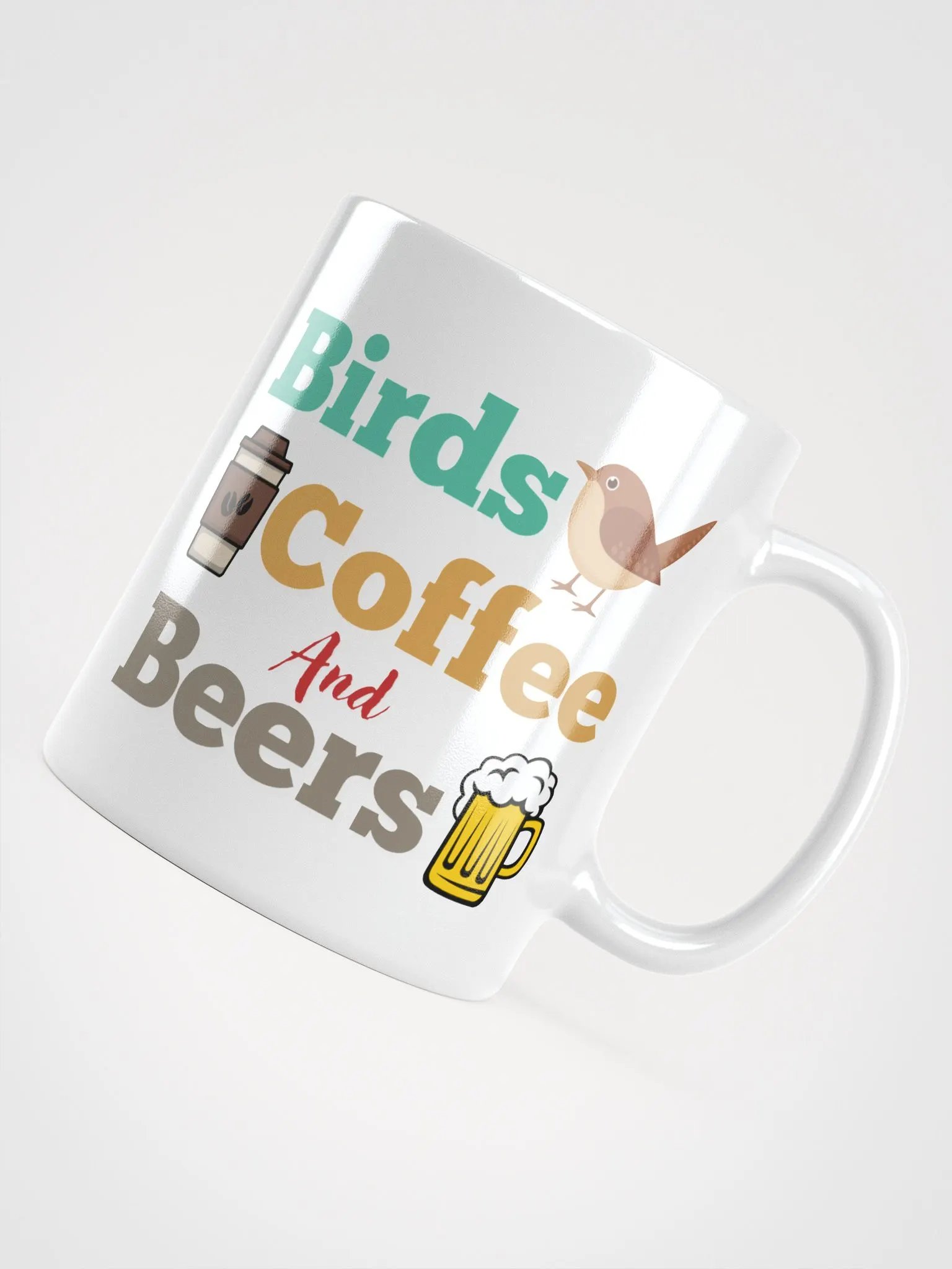 Birds Coffee and Beer Mug product image (4)