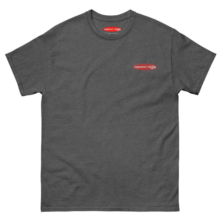EXPENSIVE & SHITTY UNISEX EMBROIDERED HEAVY TEE product image (2)