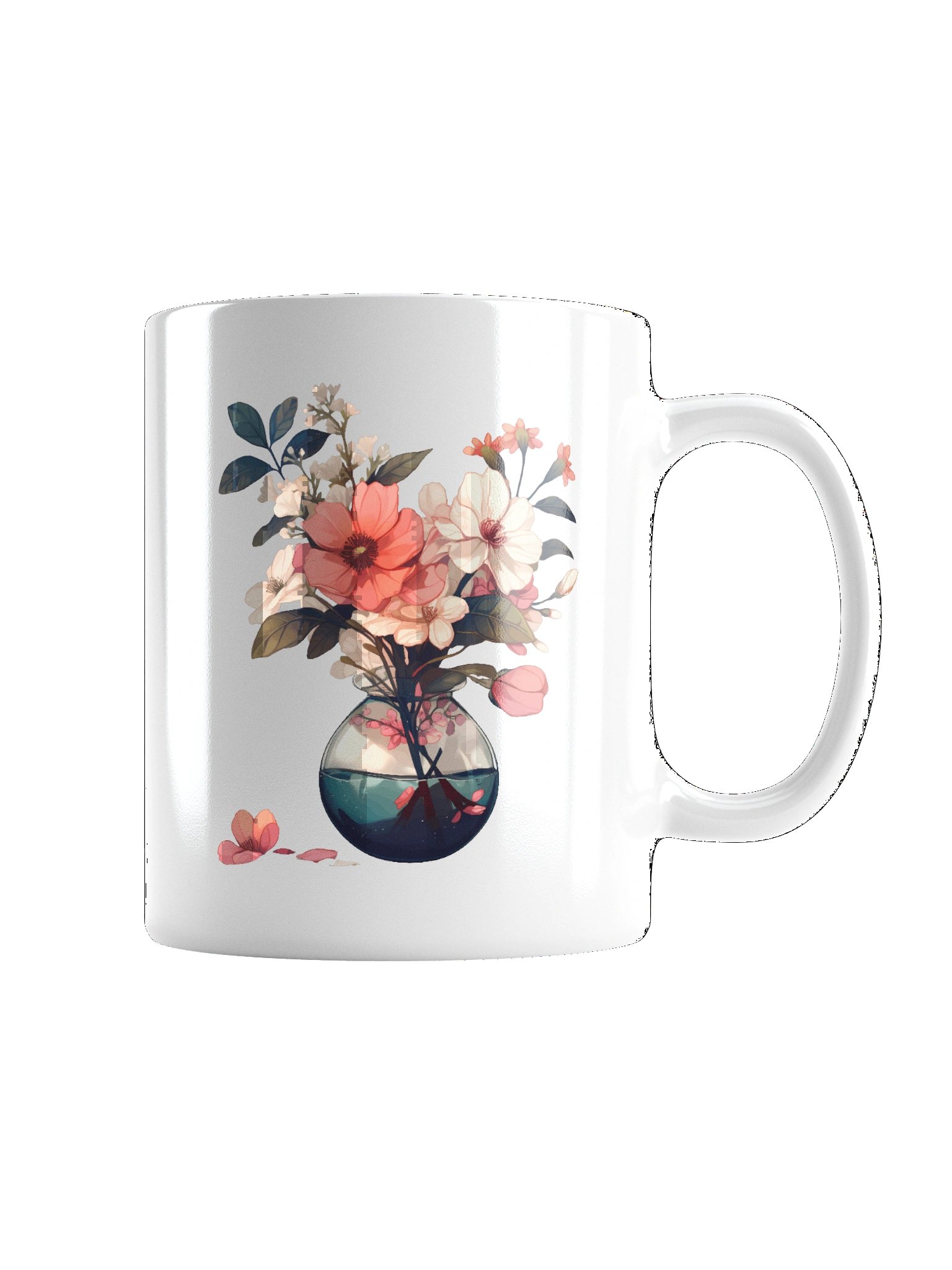 Vase Black Glossy Mug product image (8)