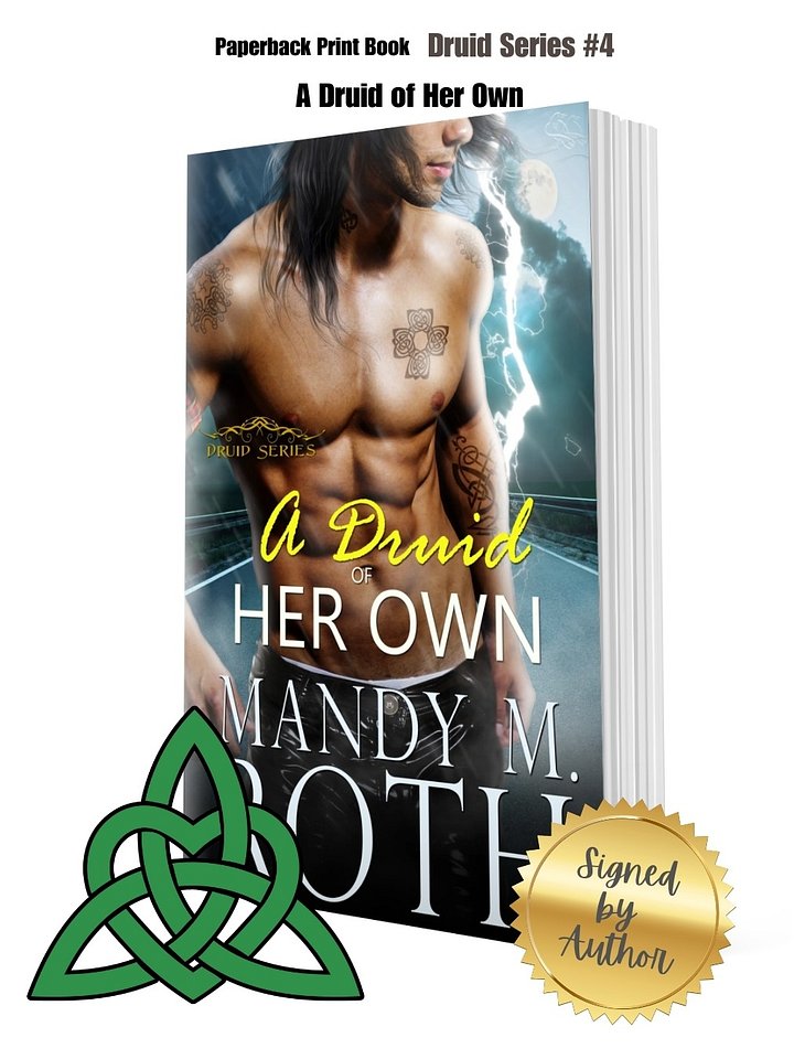 A Druid of Her Own Signed Paperback Print Book product image (1)