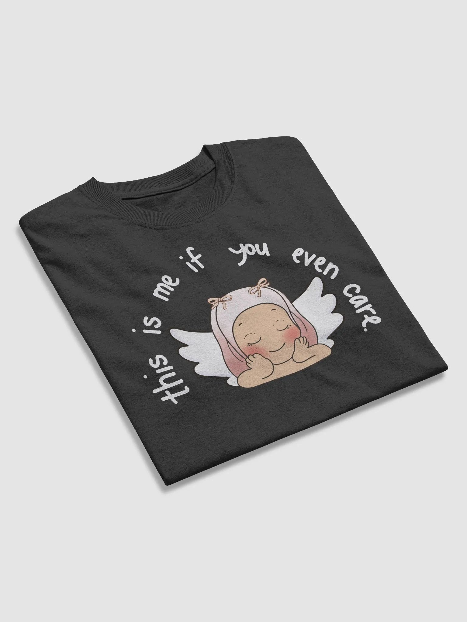 this is me pink angel tee ꒰ঌ ໒꒱ product image (3)