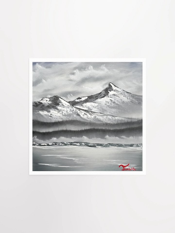 The Grey Mountains - Matte Poster Print product image (1)