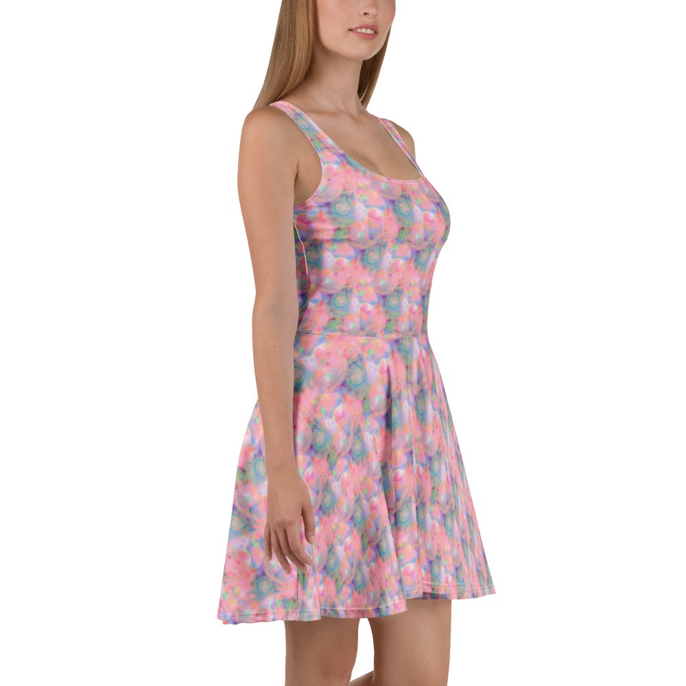 “spacescape” skater dress product image (3)