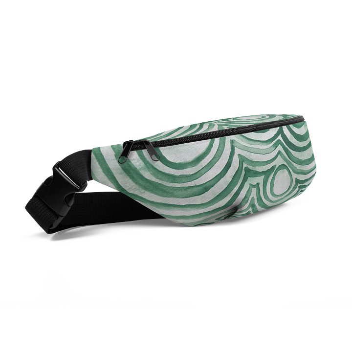 "Green Swirl" Fanny Pack product image (2)