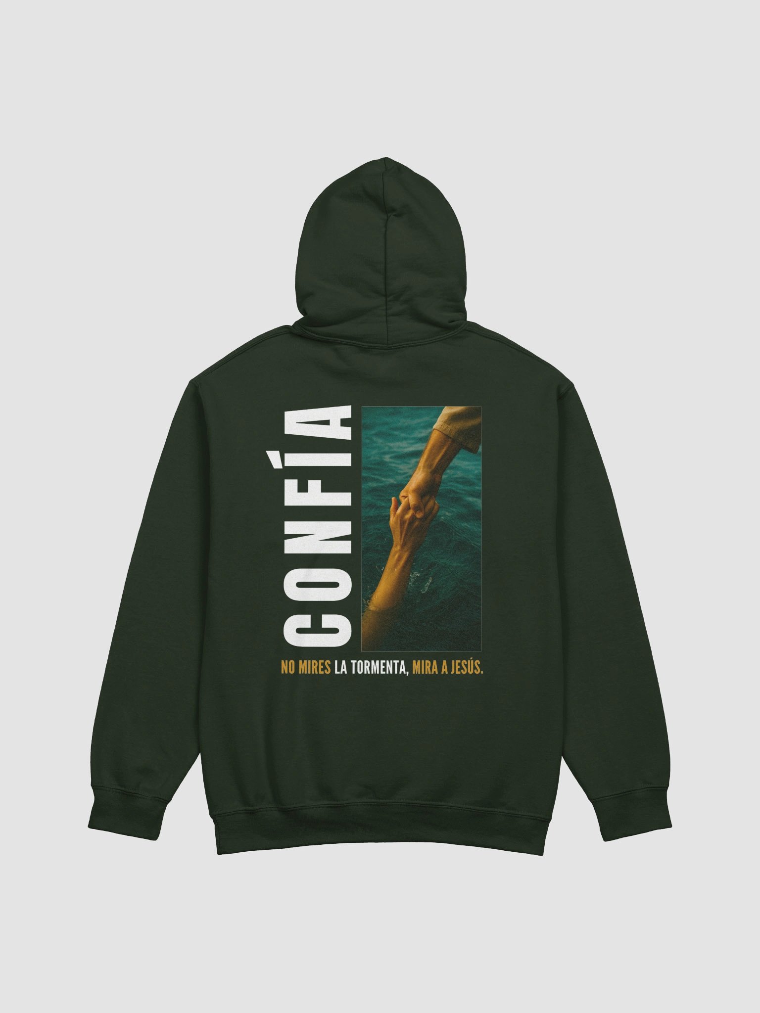 Sudadera Unisex Con Capucha | Confía, no mires la tormenta product image (1)