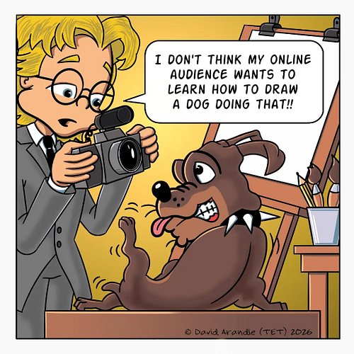 TET and Grrr Dog are always helping each other with their social media content. Although Grrr Dog, as an artist model, can be...