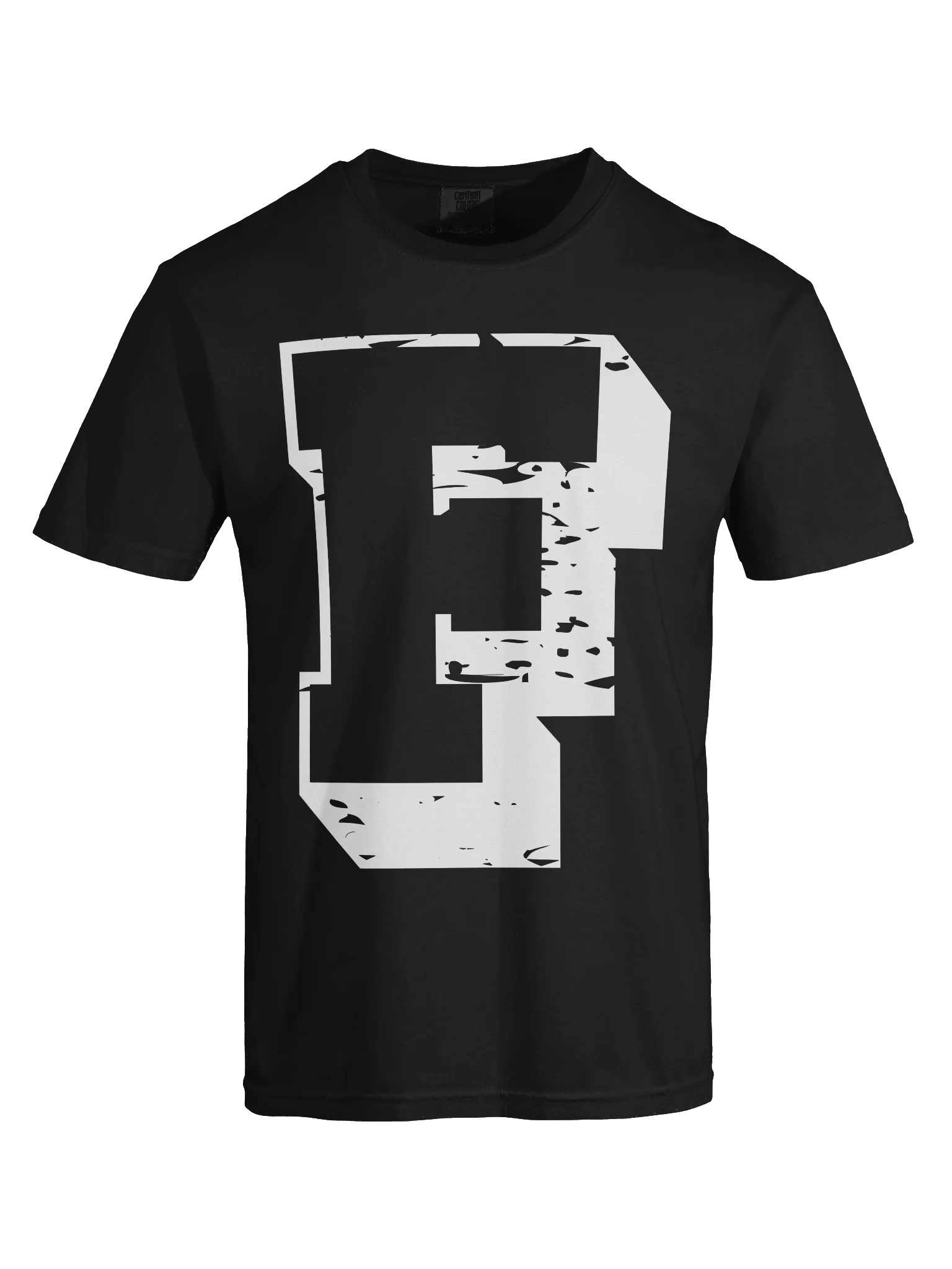 Varsity Letter F | Comfort Colors® Tee product image (9)