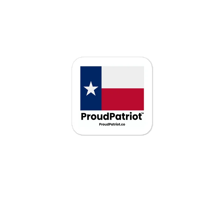 Texas State Flag Vinyl Sticker product image (1)