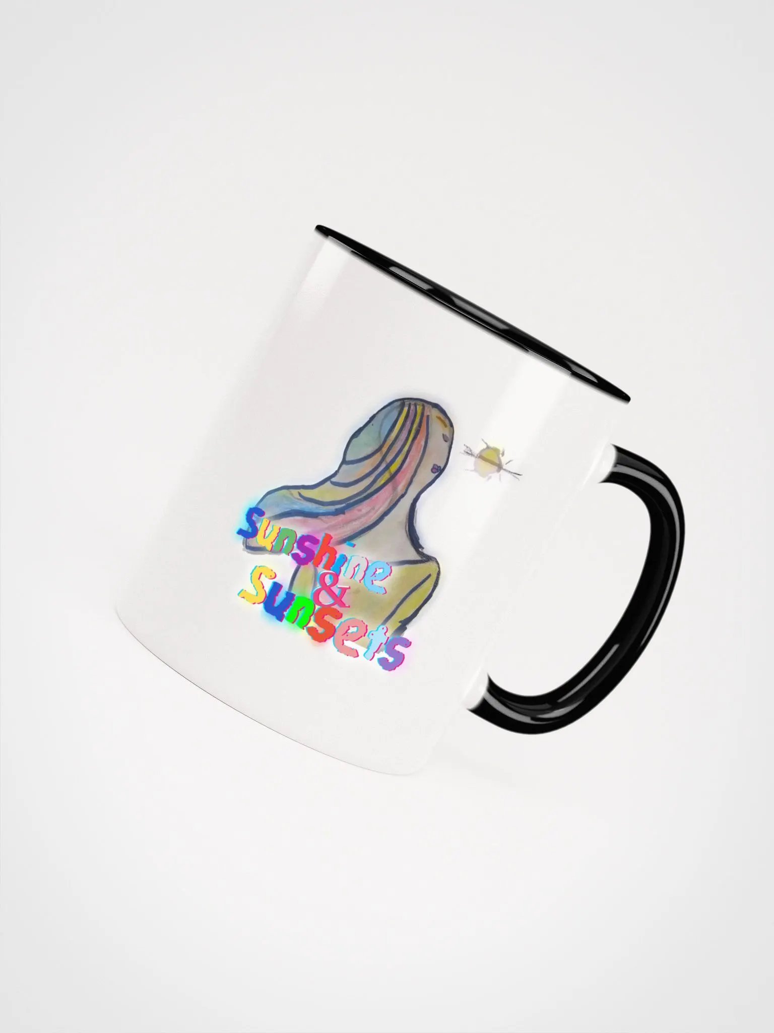 Sunshine & Sunsets Ceramic Mug with Color Inside product image (51)