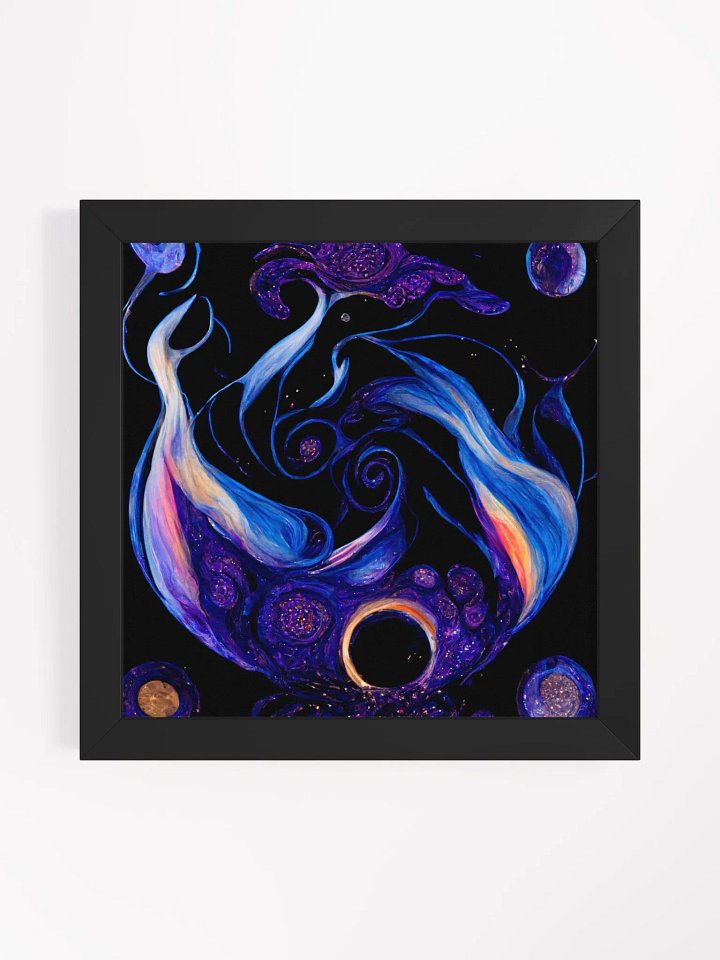 Swirling Motion Framed Art Print product image (1)