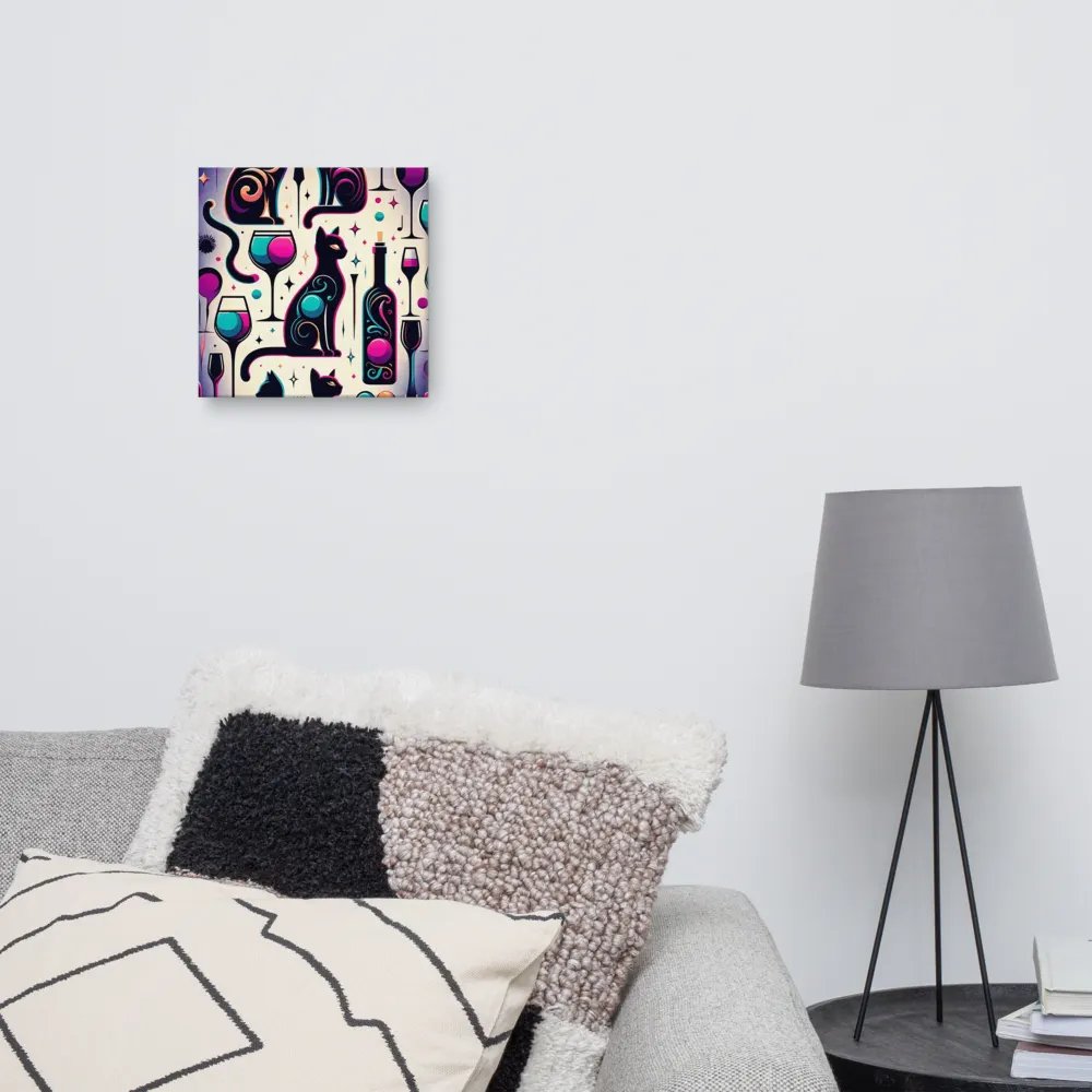 Canvas (in): Cats and Wine product image (10)