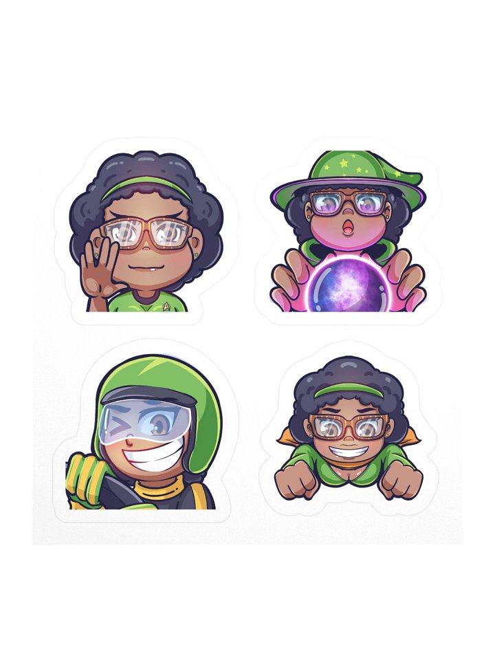 BusyBeth Cosplay Edition Sticker Pack product image (1)