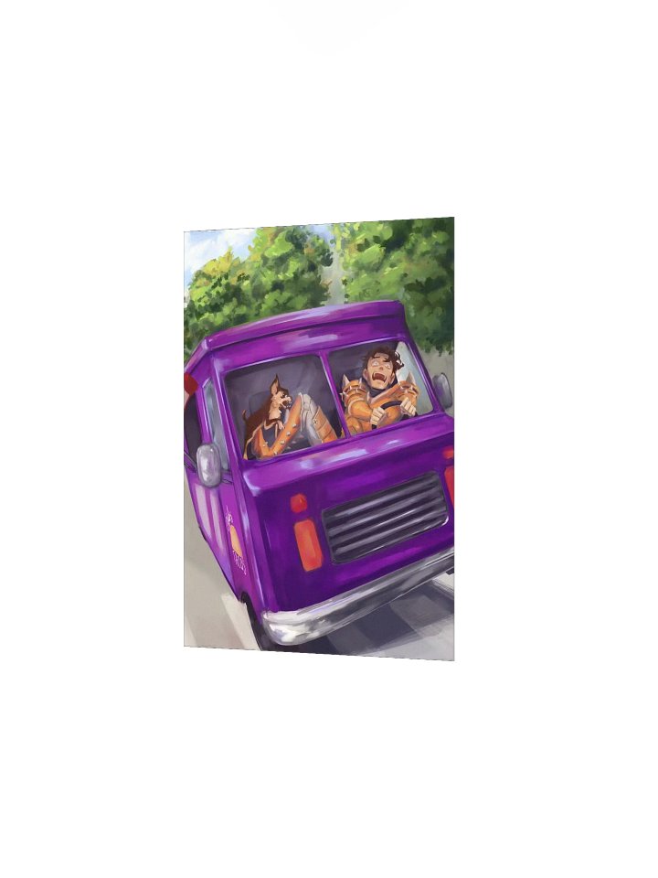 Karl Goodson and the Food Truck Fiasco Art Print (Mazzaroth: Reishosan) product image (6)