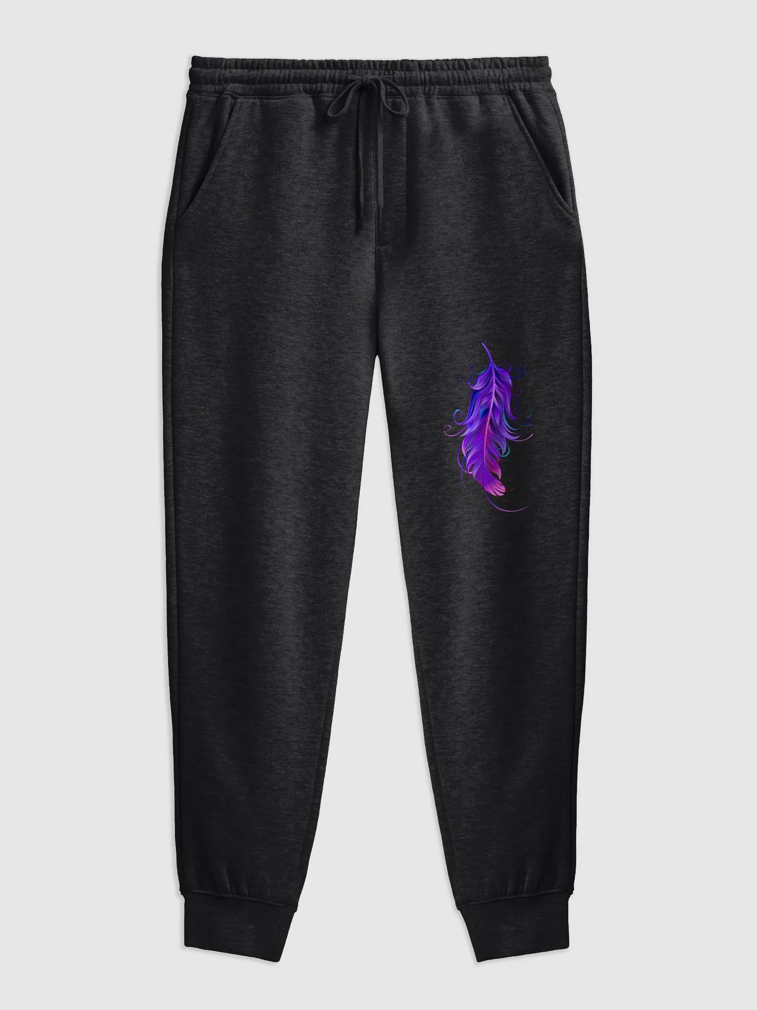 Vibrant Feather Dreams Joggers product image (3)