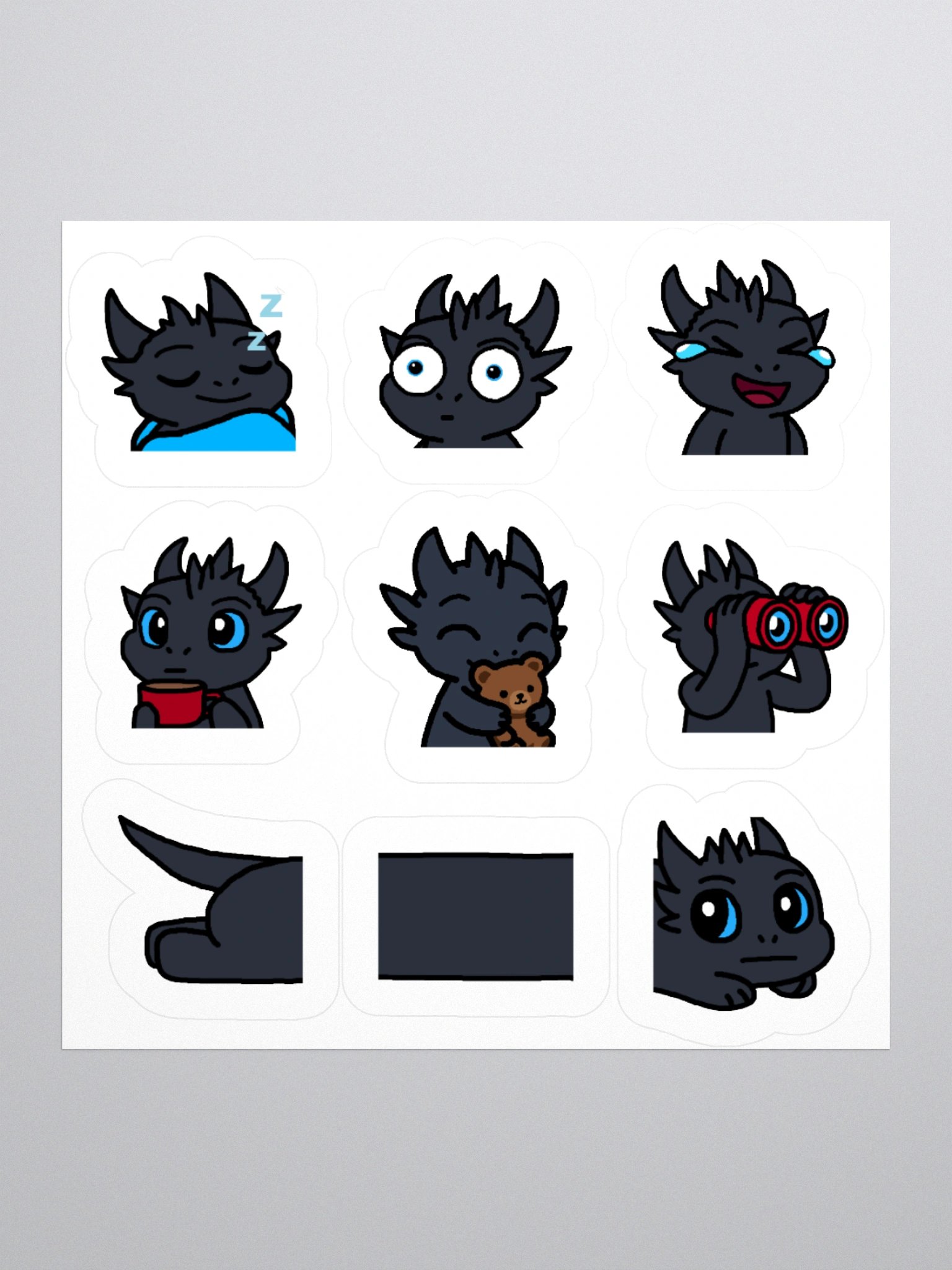 MORE KYAN EMOTE STICKERS product image (1)