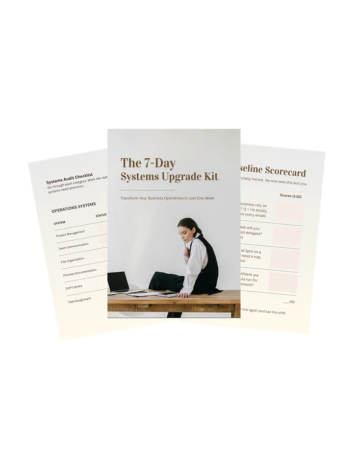 The 7-Day Systems Upgrade Kit product image (1)