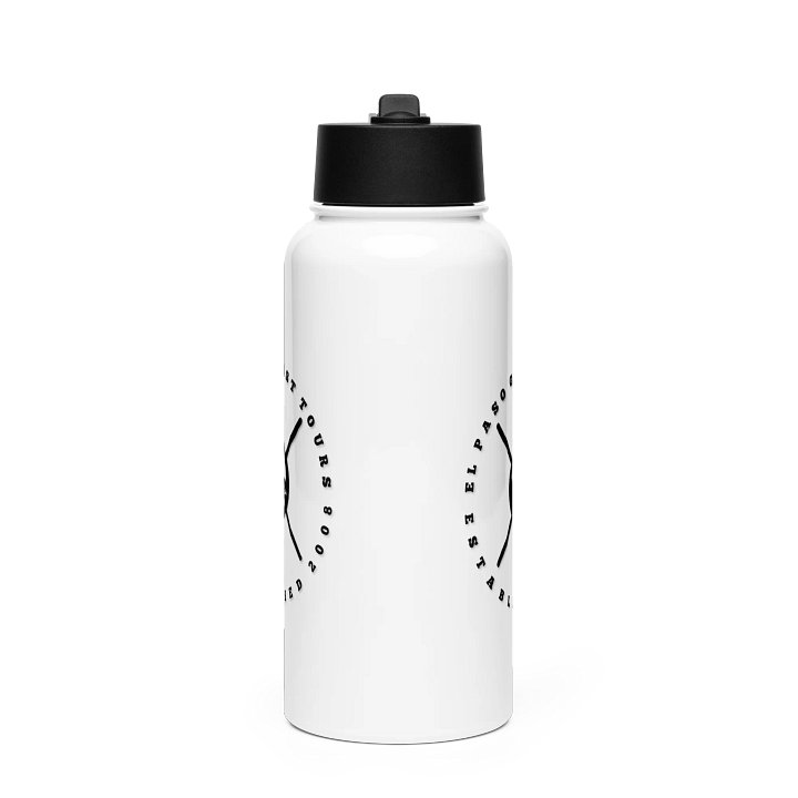 Glossy Noir Stainless Steel Bottle product image (1)