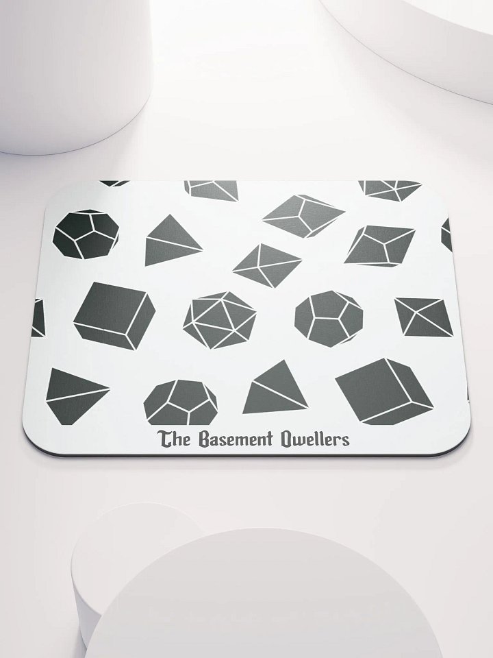 Dice mouse pad- The basement Dwellers product image (2)